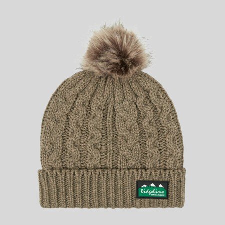 Ridgeline Ridgeline Nordic Fleck Bobble Hat - Teak