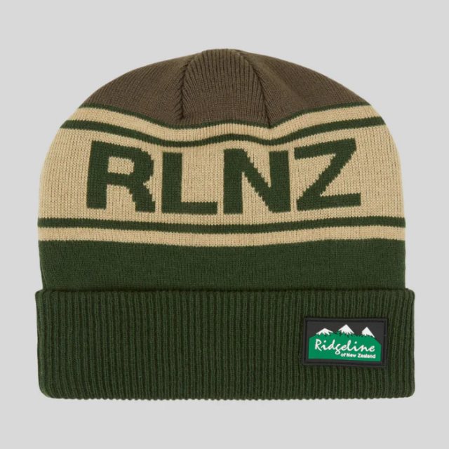 Ridgeline Ridgeline RLNZ Knitted Beanie Hat - Olive Multi