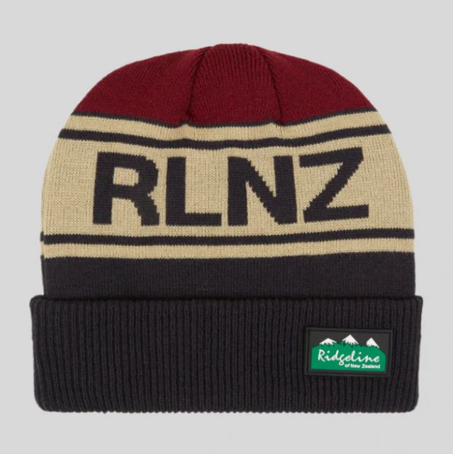 Ridgeline Ridgeline RLNZ Knitted Beanie Hat - Navy Multi