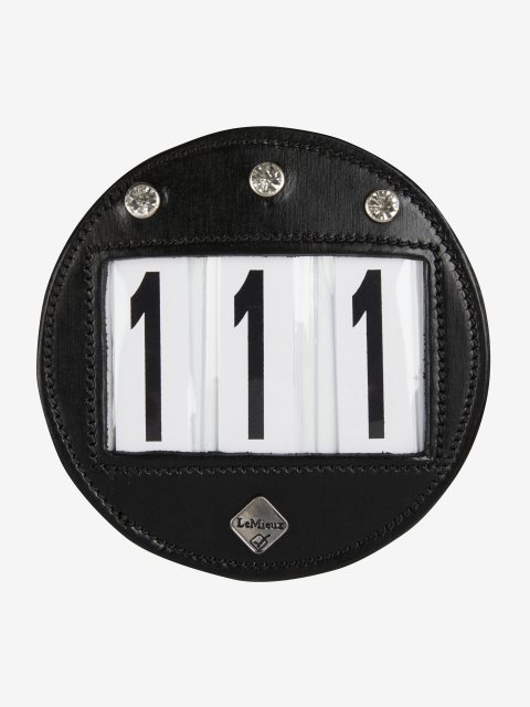 LeMieux LeMieux Bridle Number Holder - Diamante Black