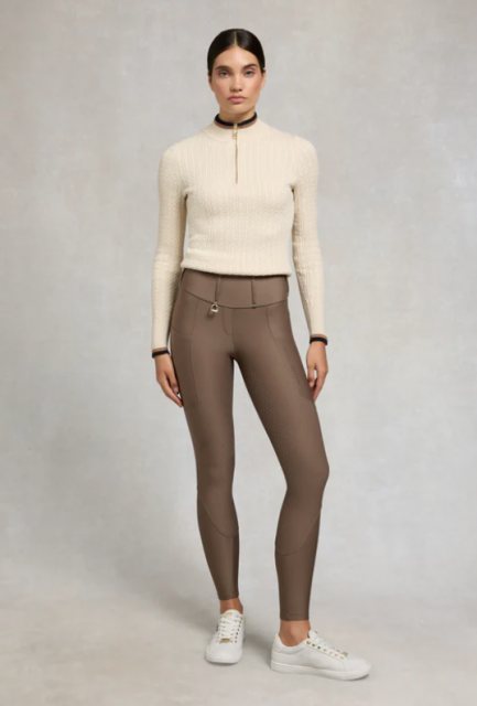 Holland Cooper Holland Cooper Chatsworth Pull on Breeches - Mocha