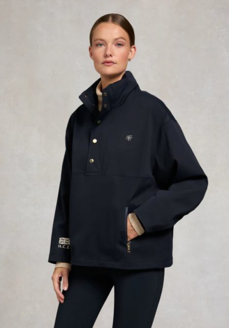 Holland Cooper Holland Cooper Chiltern Quarter Zip Jacket - Ink Navy