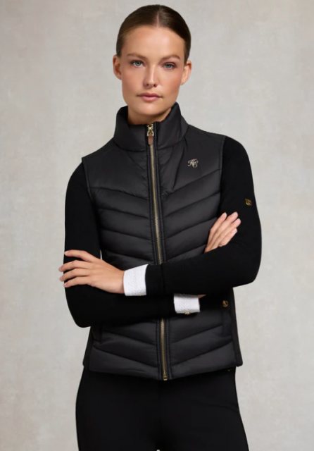 Holland Cooper Holland Cooper Hybrid Equestrian Gilet - Black