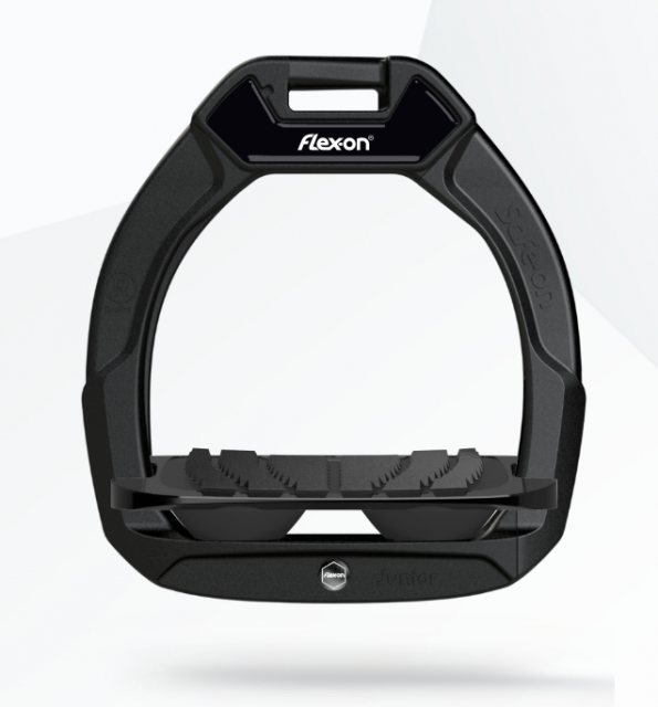 Flex-on Flex-on Junior Safe-On Stirrups - Black/Black/Black