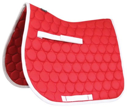 Hy Hy Christmas Saddle Pad - Red/White