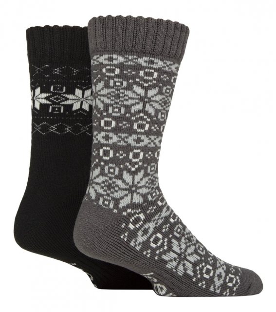 Platinum Agencies Ltd Jeep Mens Fairisle Thermal Socks