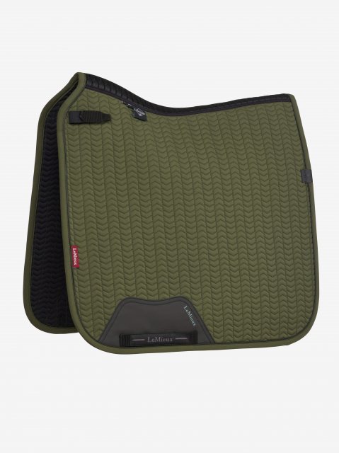 LeMieux LeMieux Essence Dressage Square - Pine Green