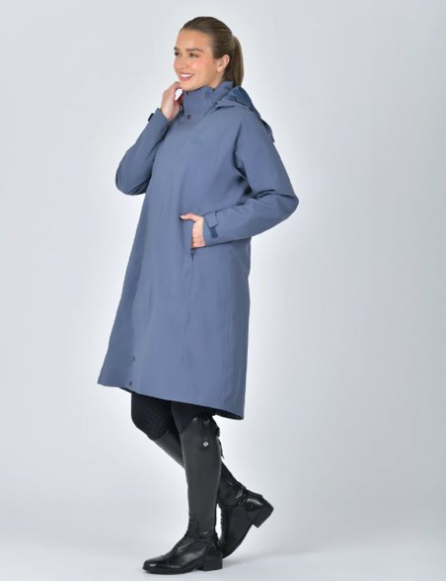 Weatherbeeta Weatherbeeta Windbreaker Longline Jacket - Slate Blue