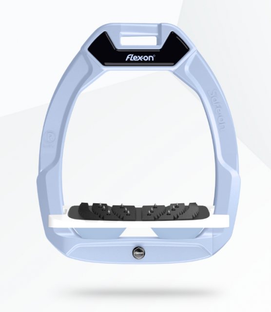 Flex-on Flex-on Safe-On Stirrups - Blue Glacier/White/Blue Glacier