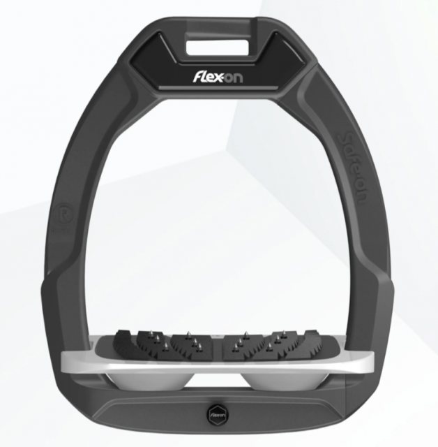 Flex-on Flex-on Safe-On Stirrups - Dark Grey/Grey/Dark Grey