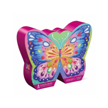 Hippychick Hippychick Crocodile Creek Puzzle - Butterfly Garden