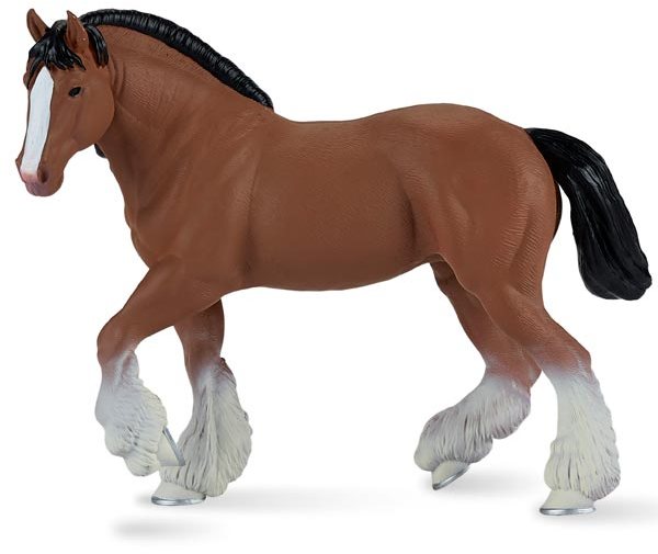 Mojo: Clydesdale Horse Brown