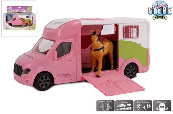 Jenkinsons Kids Globe Pink Horsebox