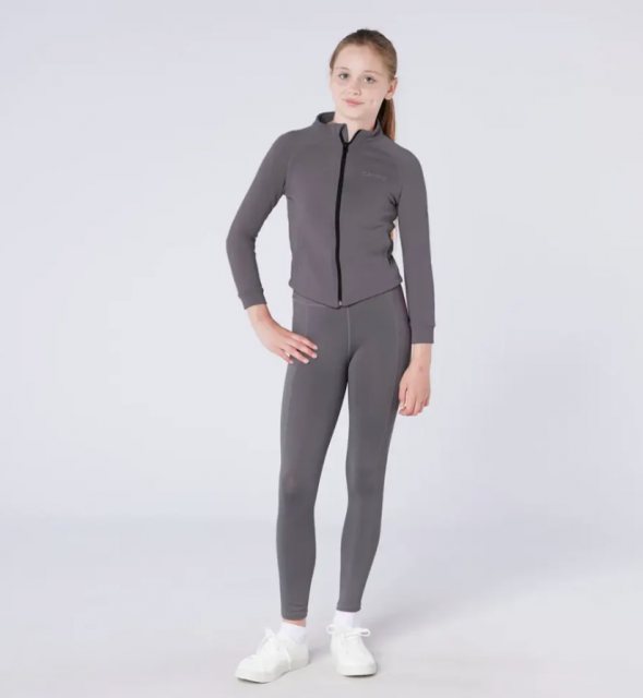 Cameo Equine Cameo Equine Junior Riding Tight & Jacket Set - Grey
