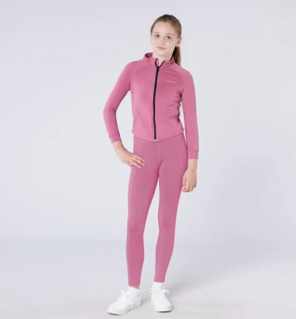 Cameo Equine Cameo Equine Junior Riding Tight & Jacket Set - Pink