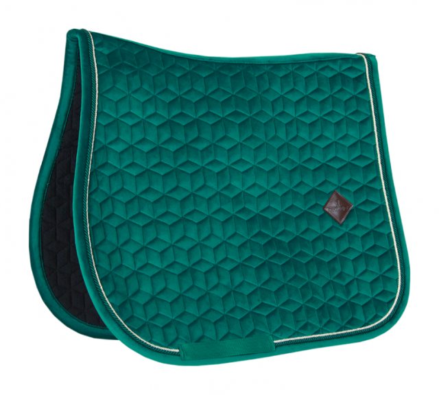 Kentucky Kentucky Velvet Jumping Pad - Dark Green