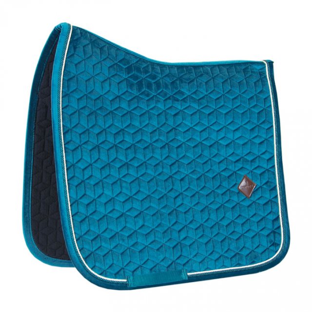 Kentucky Kentucky Velvet Dresage Pad - Emerald