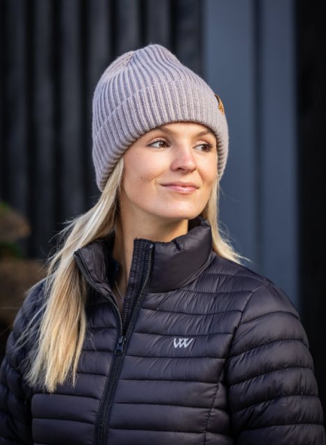 Woof Wear Woof Wear Ribbed Beanie - Stone