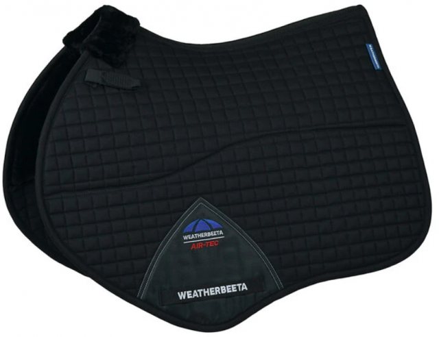 Weatherbeeta Air-Tec Comfy Fleece Jump Pad - Black