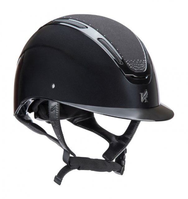 Shires Shires Karben Amity SPKL Riding Hat - Black