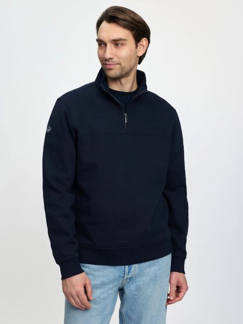 LeMieux Men's Quarter Neck Sweat - Navy