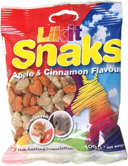 Likit Likit Snaks Apple & Cinnamon - 100g