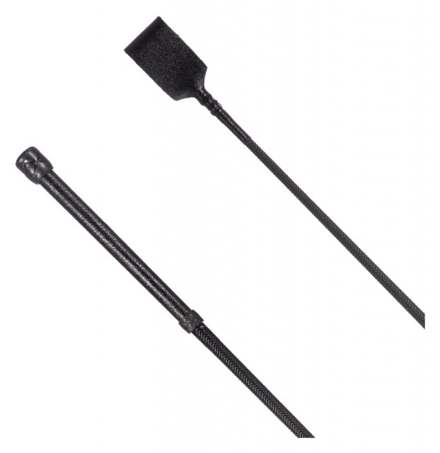 Country Direct Plain Leather Handle Riding Whip