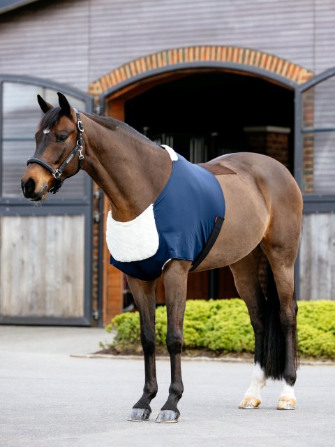 LeMieux LeMieux Sensitive Anti Rub Bib - Navy