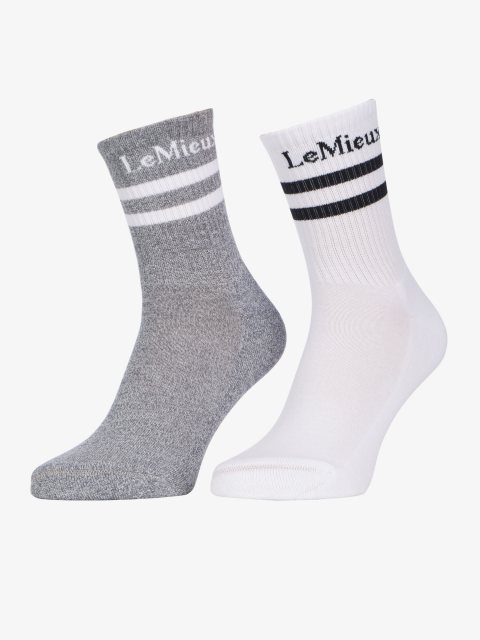 LeMieux LeMieux Crew Socks - White