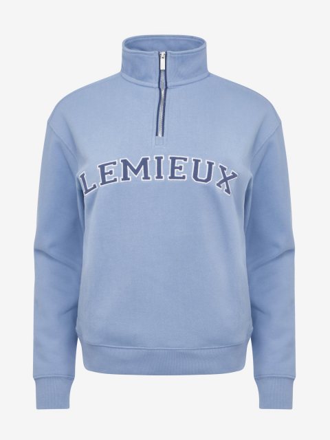 LeMieux LeMieux Kelsie Quarter Neck Sweat - Powder Blue