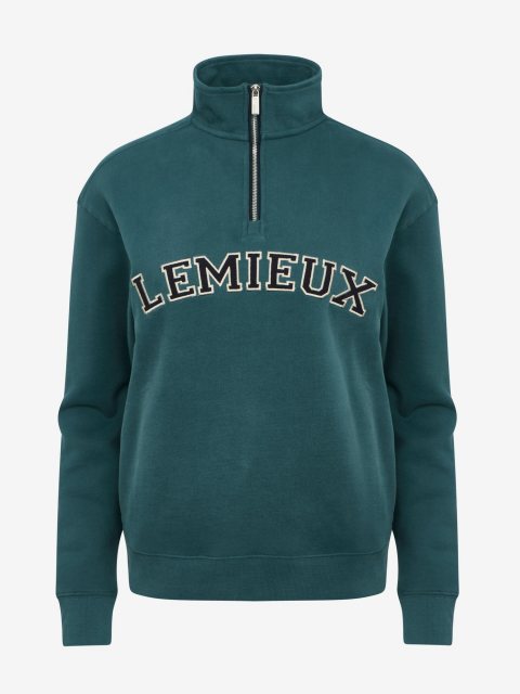 LeMieux LeMieux Kelsie Quarter Neck Sweat - Jungle
