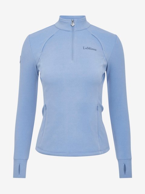 LeMieux LeMieux Frances Quarter Zip Fleece - Powder Blue