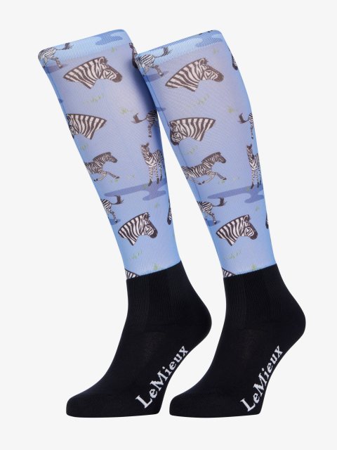 LeMieux LeMieux Footsie Socks - Zebra