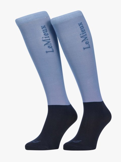 LeMieux LeMieux Competition Socks (2 Pack) - Powder Blue