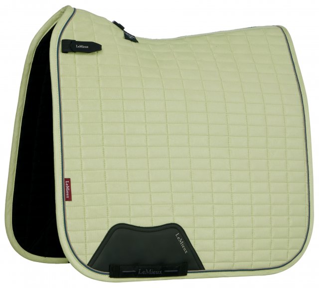 LeMieux LeMieux Suede Dressage Square - Macaron