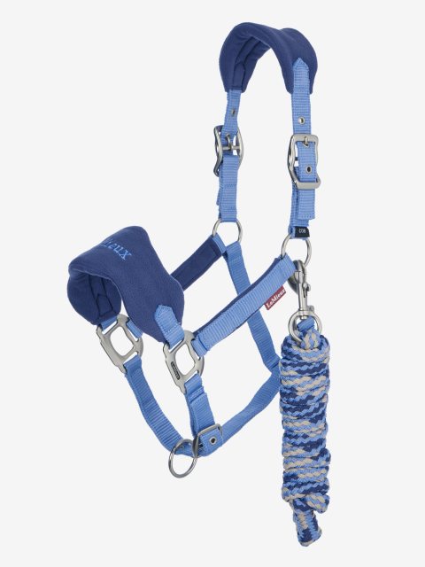 LeMieux Vogue Headcollar & Leadrope - Powder Blue