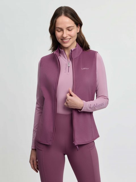 LeMieux LeMieux Roberta Fleece Gilet - Mallow