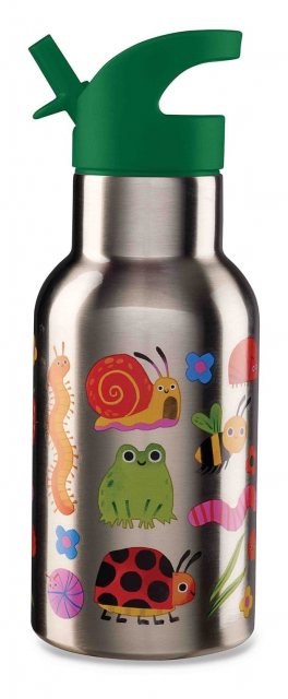 Hippychick Hippychick Crocodile Creek Stainless Bottle - Garden Friends