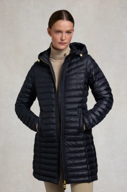 Holland Cooper Holland Cooper Lightweight Puffer Coat - Ink Navy