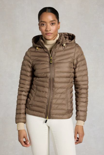 Holland Cooper Holland Cooper Lightweight Puffer Jacket - Chestnut
