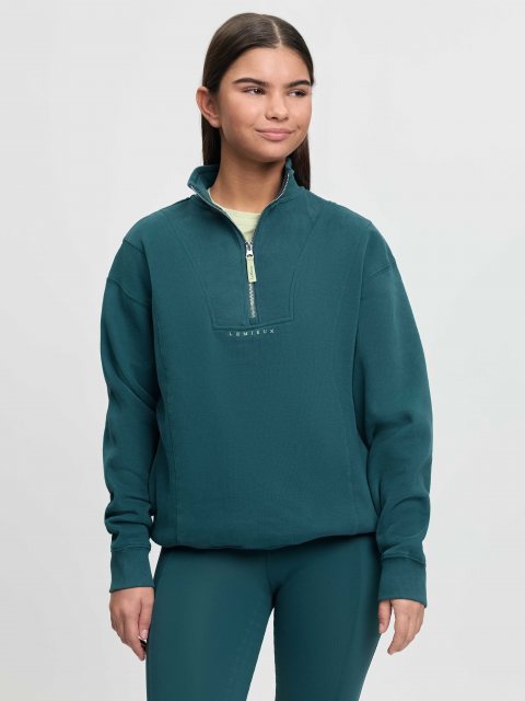 LeMieux LeMieux Young Rider Vianne 1/4 Zip - Jungle