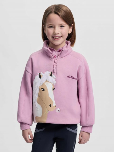 LeMieux LeMieux Mini Quinn 1/4 Zip Sweat - Fondant