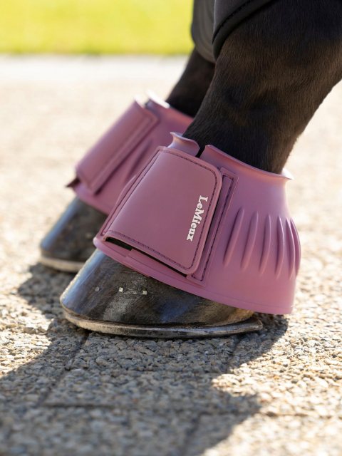 LeMieux LeMieux Rubber Bell Boots - Mallow