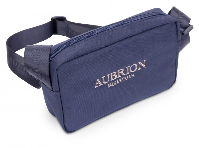 Shires Aubrion Equestrian Cross Body Bag - Navy