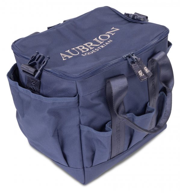 Shires Shires Aubrion Equestrian Large Grooming Kit Bag - Navy