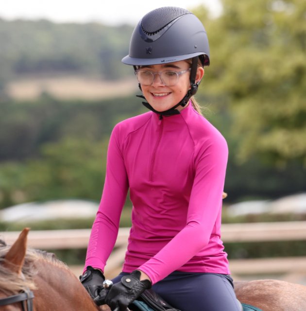 Shires Shires Aubrion React Long Sleeve Base Layer - Young Rider