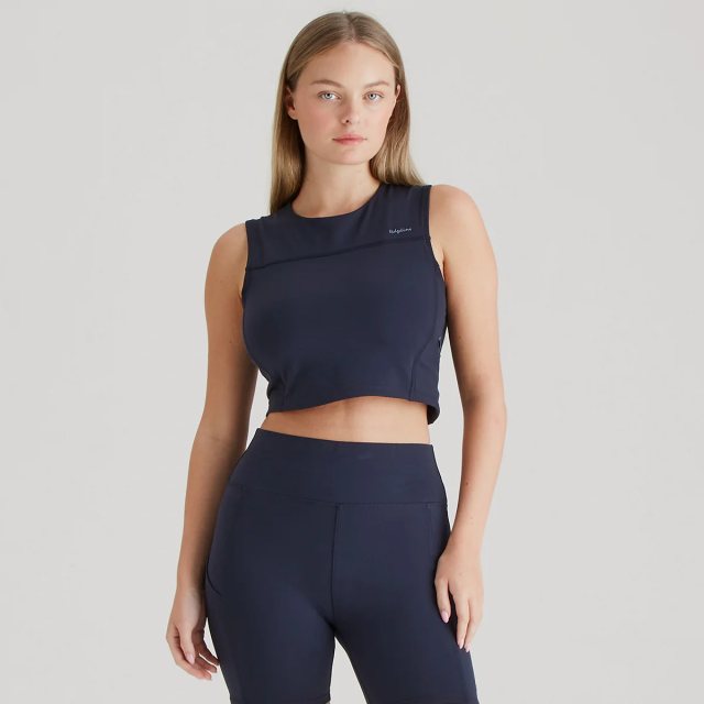 Ridgeline Ridgeline Womens Infinity Crop Top - Navy