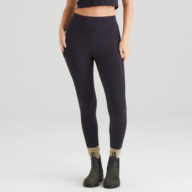 Ridgeline Ridgeline Ladies Infinity Leggings - Black Print