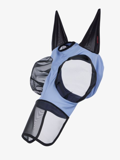 LeMieux LeMieux Bug Relief Full Fly Mask - Powder Blue