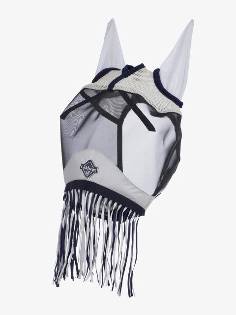 LeMieux LeMieux Fringe Fly Mask - Navy